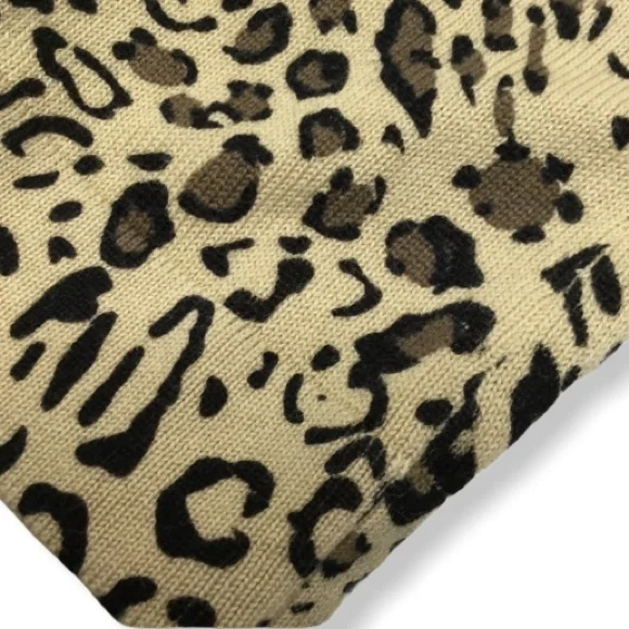 Animal Leopard print sweater cardigan set SIze 18-20 - Picture 8 of 9